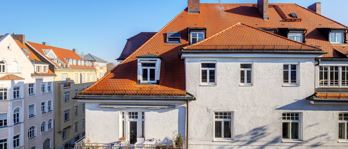 Dachterrassenwohnung München Schwabing-West 04 Aussicht 14731