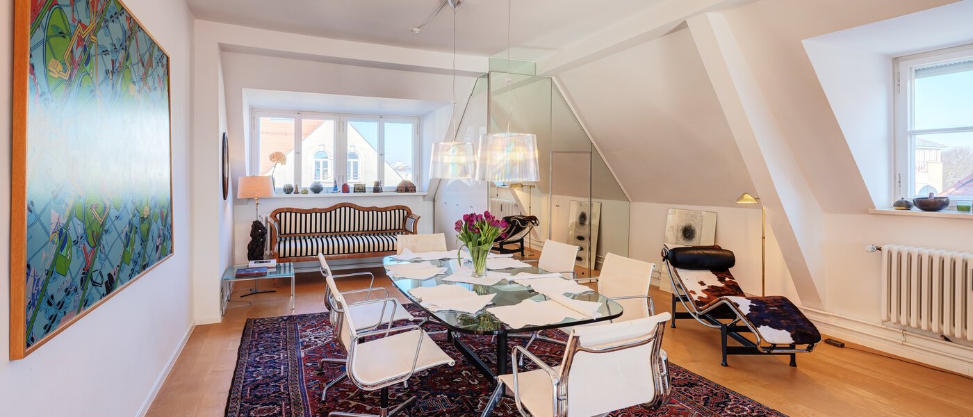 Dachterrassenwohnung München Schwabing-West 01 Wohnbereich 14731