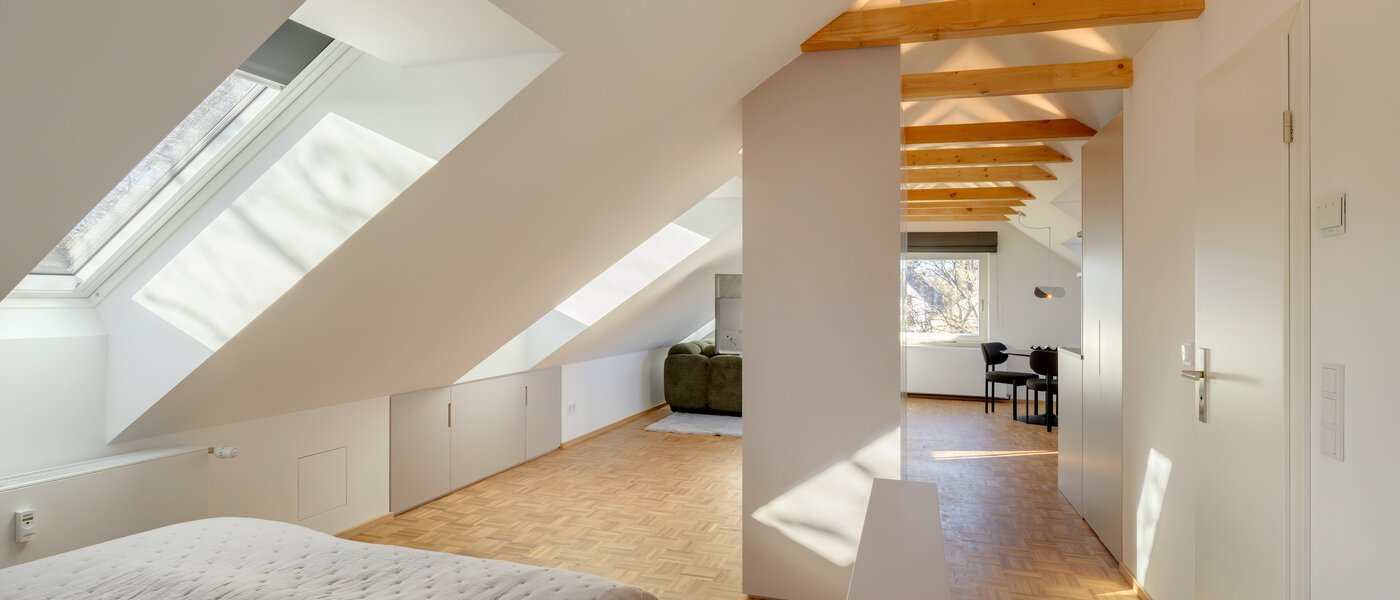 Dachgeschosswohnung München Forstenried 03 Schlafbereich 14733