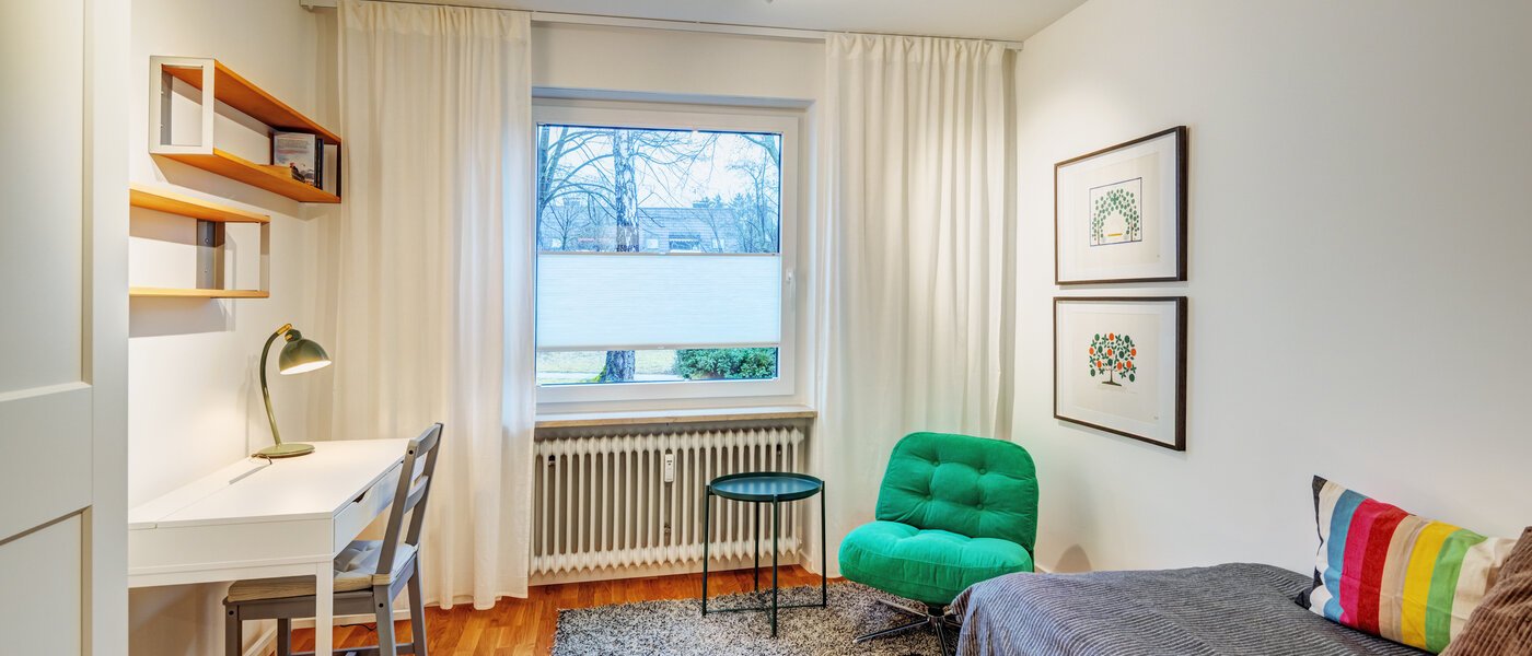 Wohnung München Trudering 01 2. Schlafzimmer	 14735
