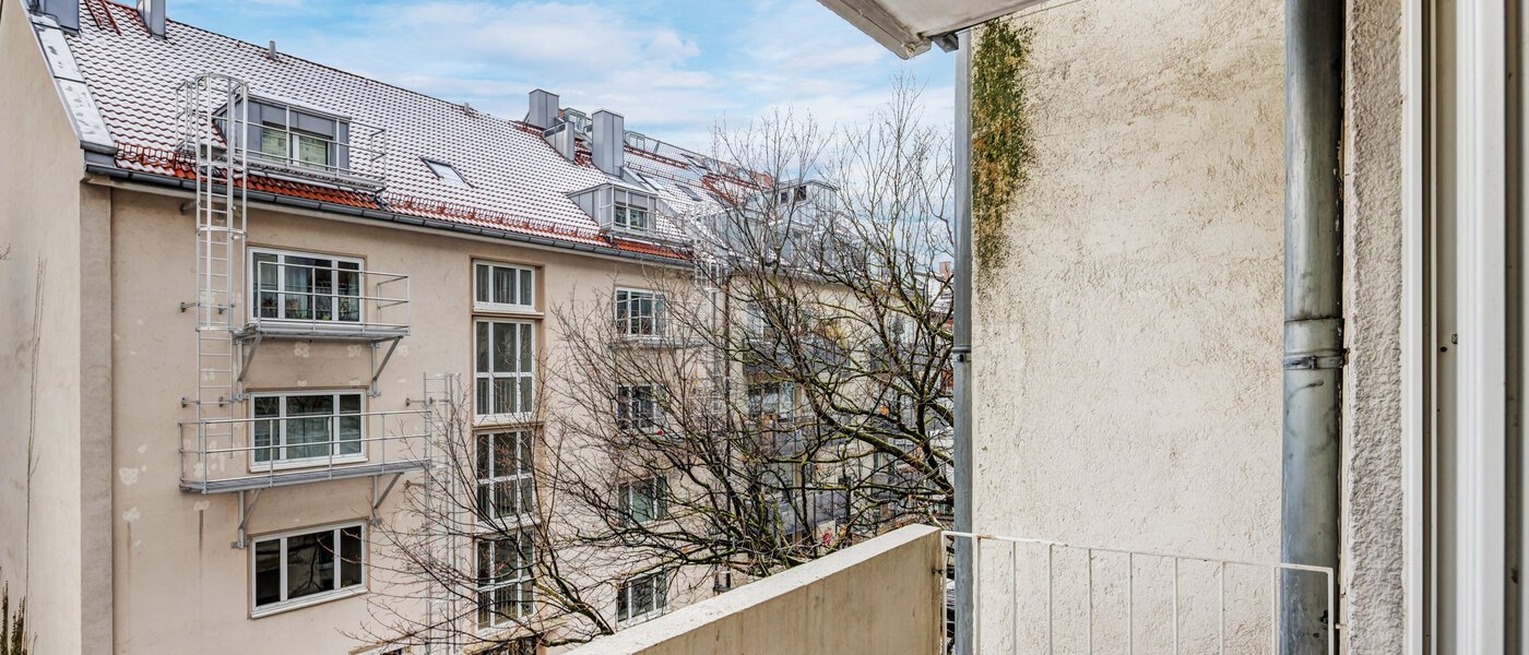 Wohnung München Maxvorstadt - Rund um den Josephplatz 02 Balkon 14741