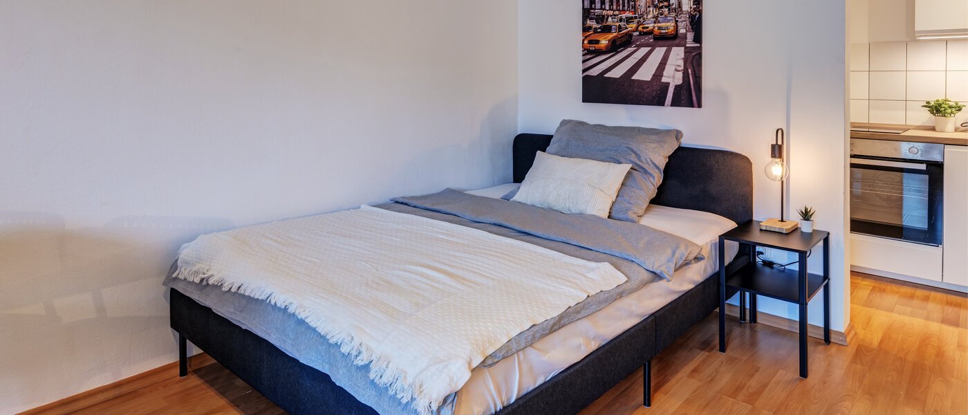 Wohnung München Maxvorstadt - Rund um den Josephplatz 01 Schlafbereich 14741