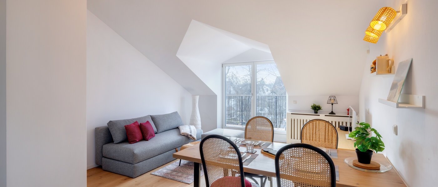 Dachgeschosswohnung Gröbenzell 01 Wohnbereich 14746