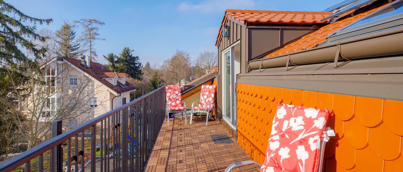 Dachgeschosswohnung Gröbenzell 01 Dachterrasse 14746