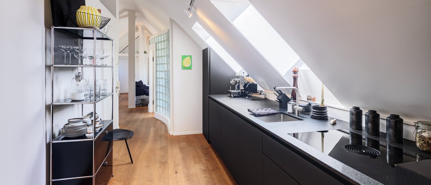 Dachterrassenwohnung München Haidhausen 01 Küche 14748