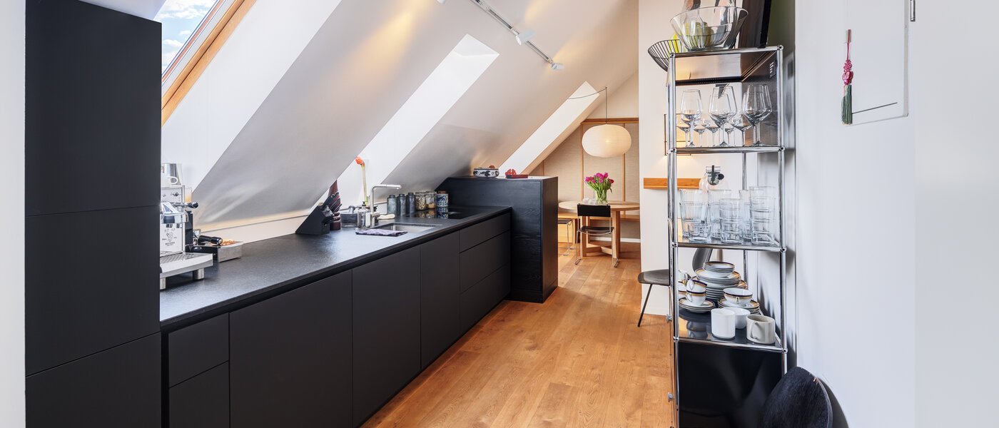 Dachterrassenwohnung München Haidhausen 05 Küche 14748