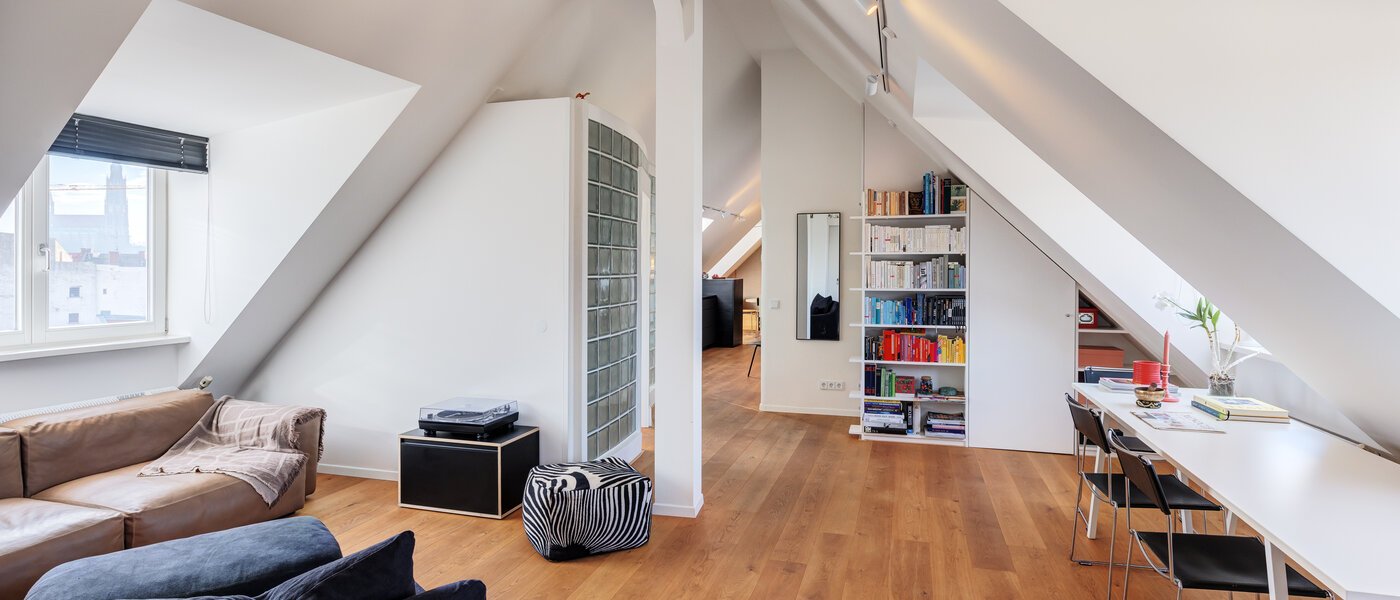 Dachterrassenwohnung München Haidhausen 05 Wohnbereich 14748