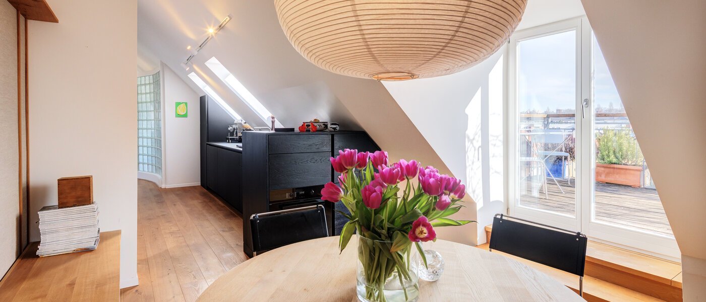 Dachterrassenwohnung München Haidhausen 03 Essbereich 14748