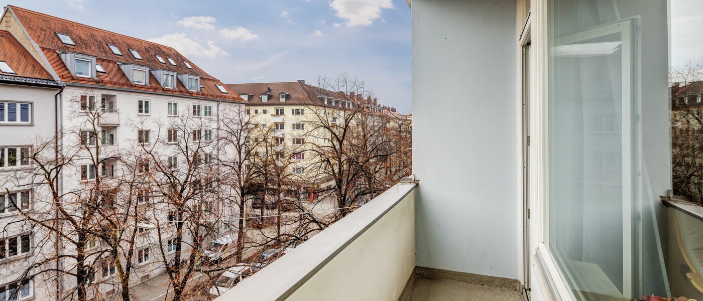 Apartment München Schwabing-West (rund um den Hohenzollernplatz) 02 Balkon 14754