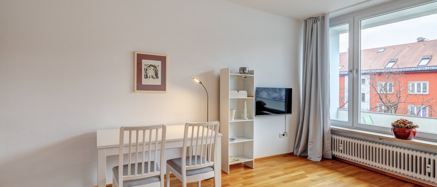 Apartment München Schwabing-West (rund um den Hohenzollernplatz) 02 Wohnbereich 14754