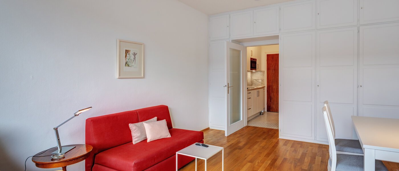 Apartment München Schwabing-West (rund um den Hohenzollernplatz) 04 Wohnbereich 14754