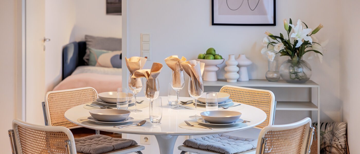 Dachterrassenwohnung München Maxvorstadt 02 Wohnbereich 14758