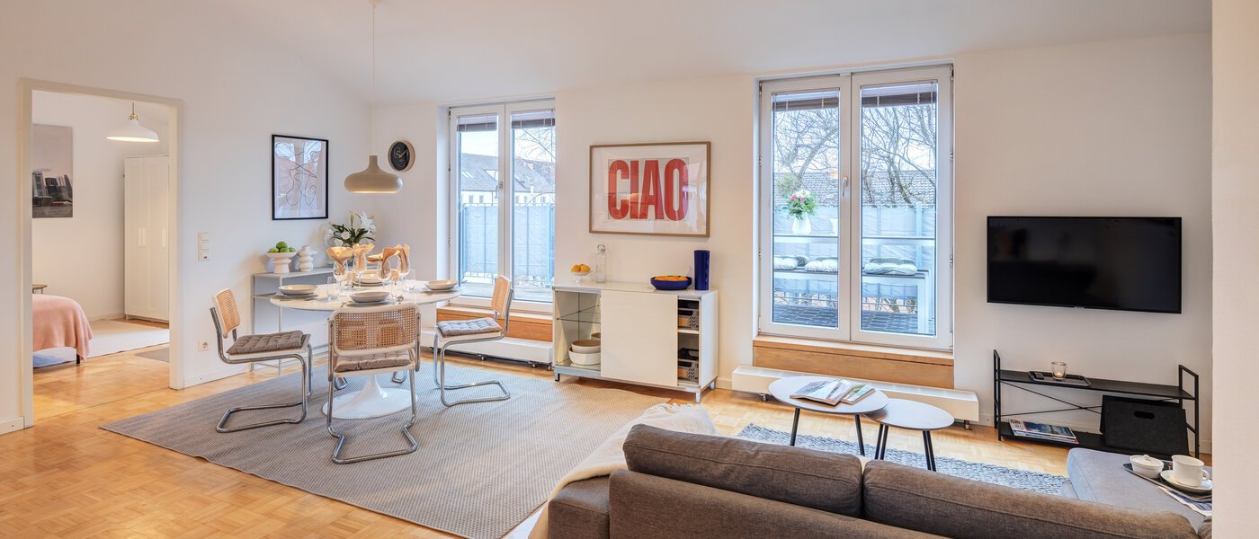 Dachterrassenwohnung München Maxvorstadt 03 Wohnbereich 14758