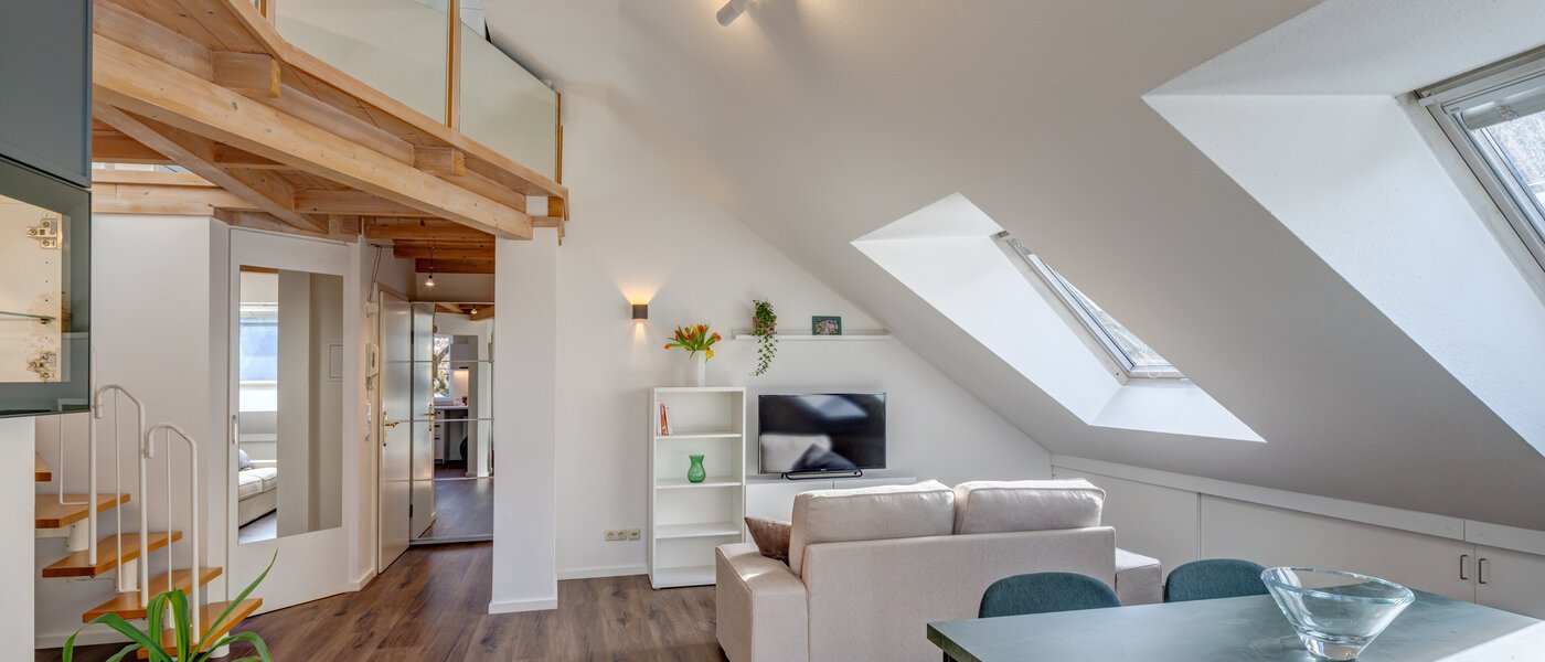 Galeriewohnung München Waldtrudering 03 Wohnbereich 14759