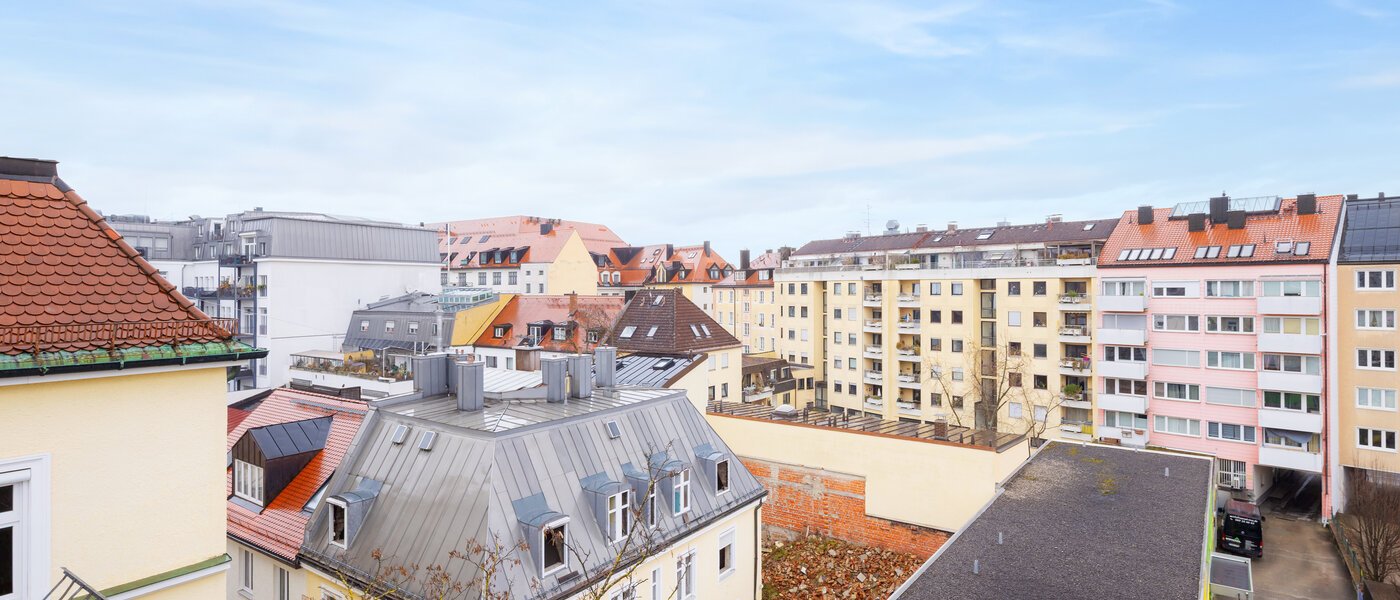 Dachgeschosswohnung München Isarvorstadt 01 Aussicht 14762