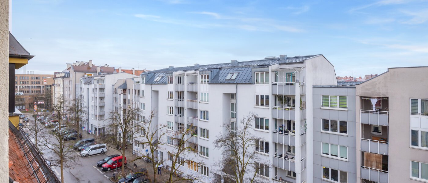 Dachgeschosswohnung München Isarvorstadt 03 Aussicht 14762