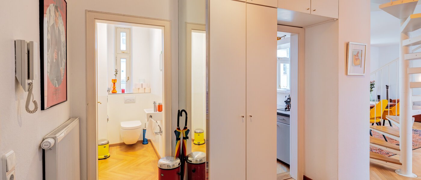 Maisonettewohnung München Schwabing-West 03 Flur/Gang 14766