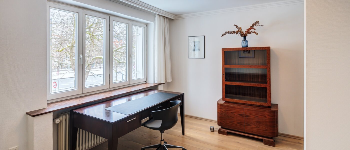 Wohnung München Nymphenburg 04 2. Schlafzimmer	 14770