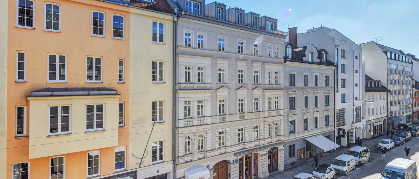 Apartment München Maxvorstadt - Universitätsviertel 02 Aussicht 14771