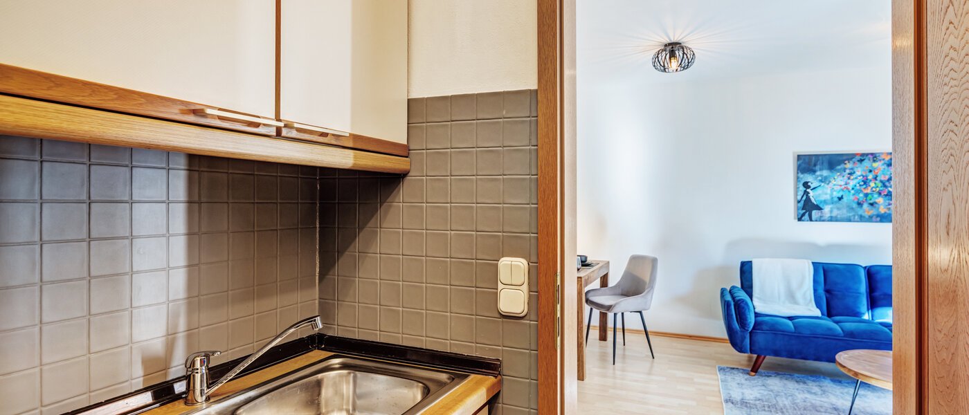 Gartenwohnung München Altperlach 02 Küche 14773