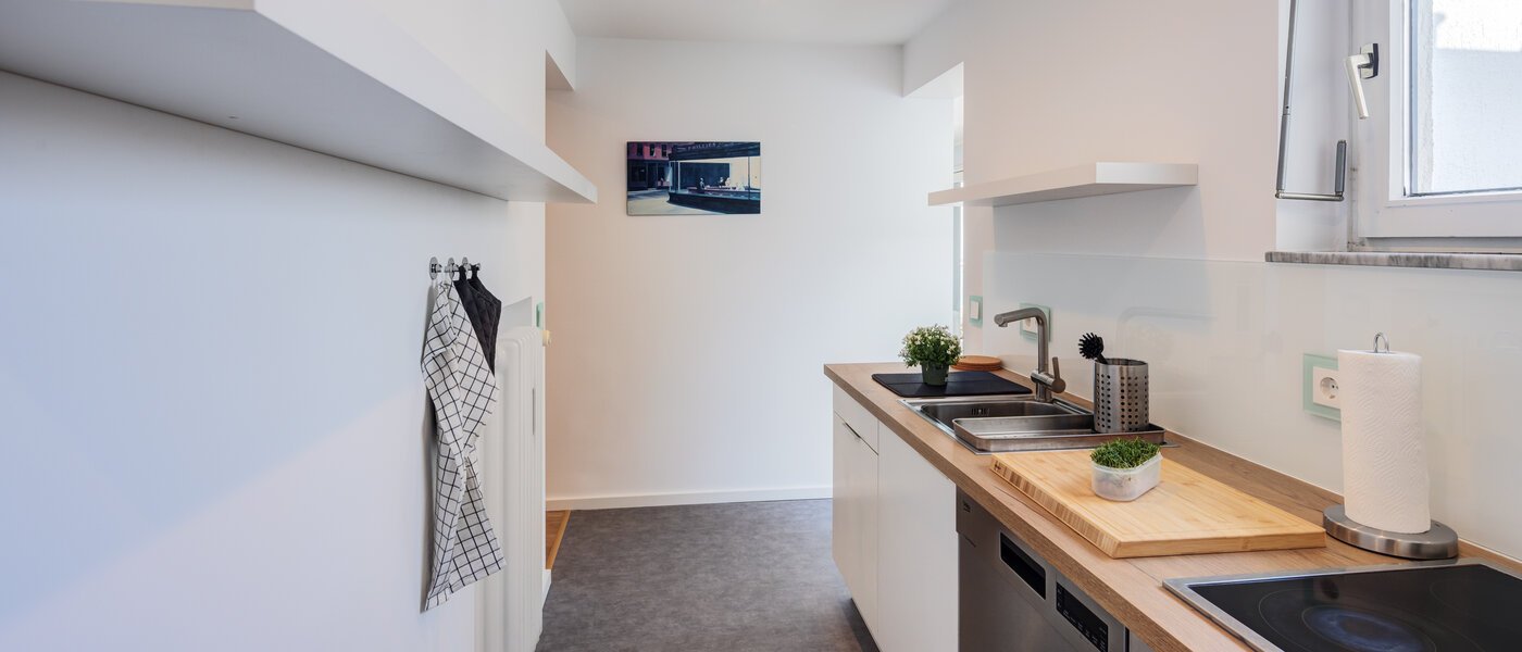 Dachterrassenwohnung München Nymphenburg 02 Küche 14775