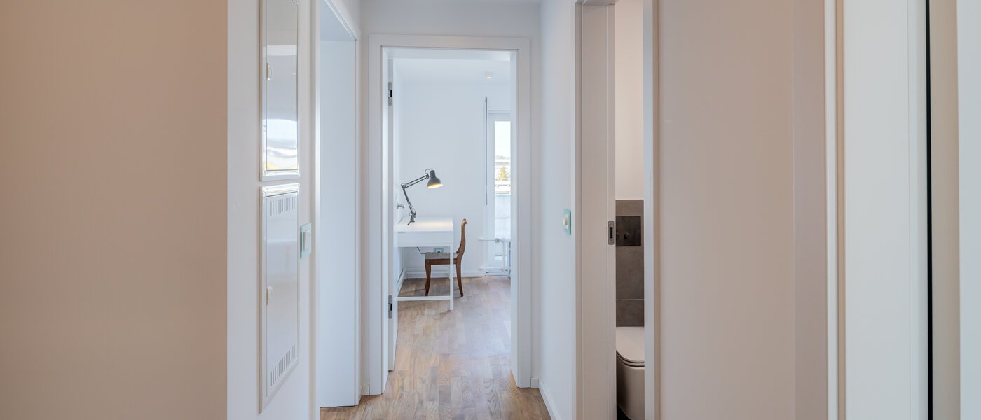 Dachterrassenwohnung München Nymphenburg 02 Flur/Gang 14775