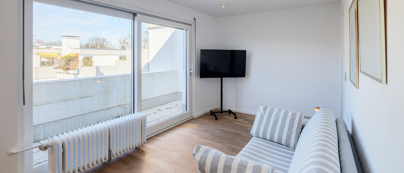 Dachterrassenwohnung München Nymphenburg 01 2. Schlafzimmer	 14775