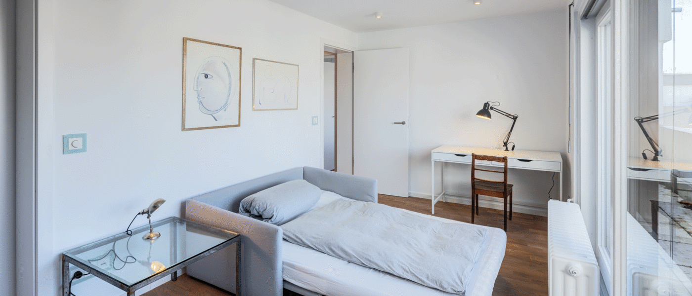 Dachterrassenwohnung München Nymphenburg 02 2. Schlafzimmer	 14775