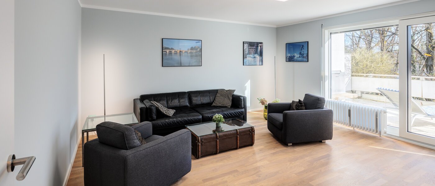 Dachterrassenwohnung München Nymphenburg 01 Wohnbereich 14775