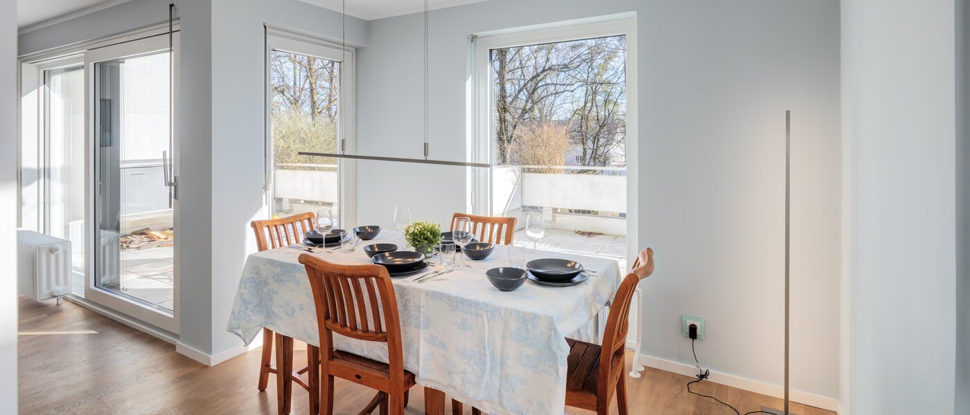 Dachterrassenwohnung München Nymphenburg 01 Essbereich 14775