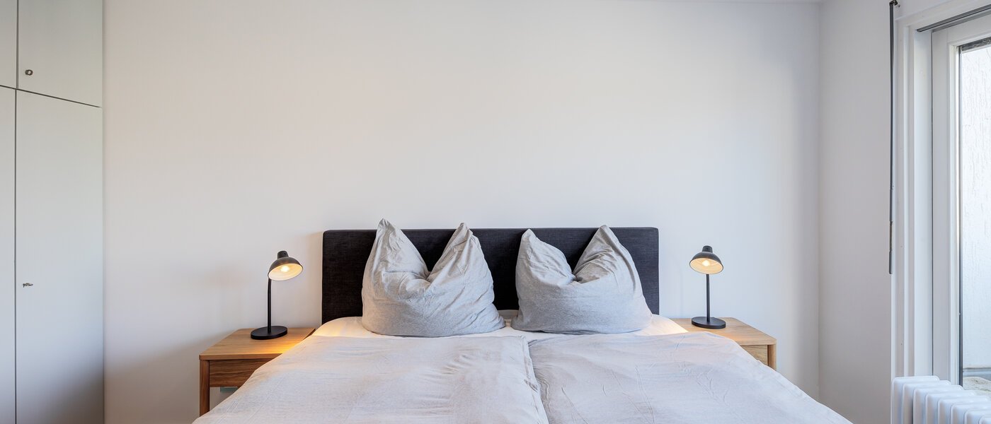 Dachterrassenwohnung München Nymphenburg 02 1. Schlafzimmer 14775