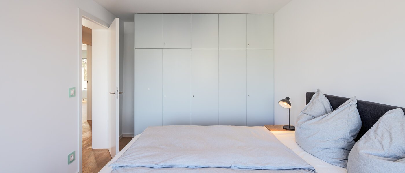 Dachterrassenwohnung München Nymphenburg 03 1. Schlafzimmer 14775