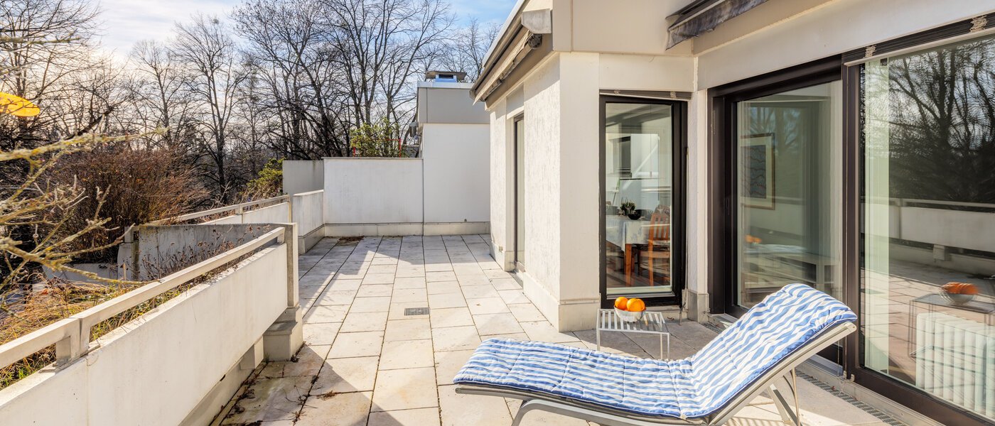 Dachterrassenwohnung München Nymphenburg 03 1. Dachterrasse 14775