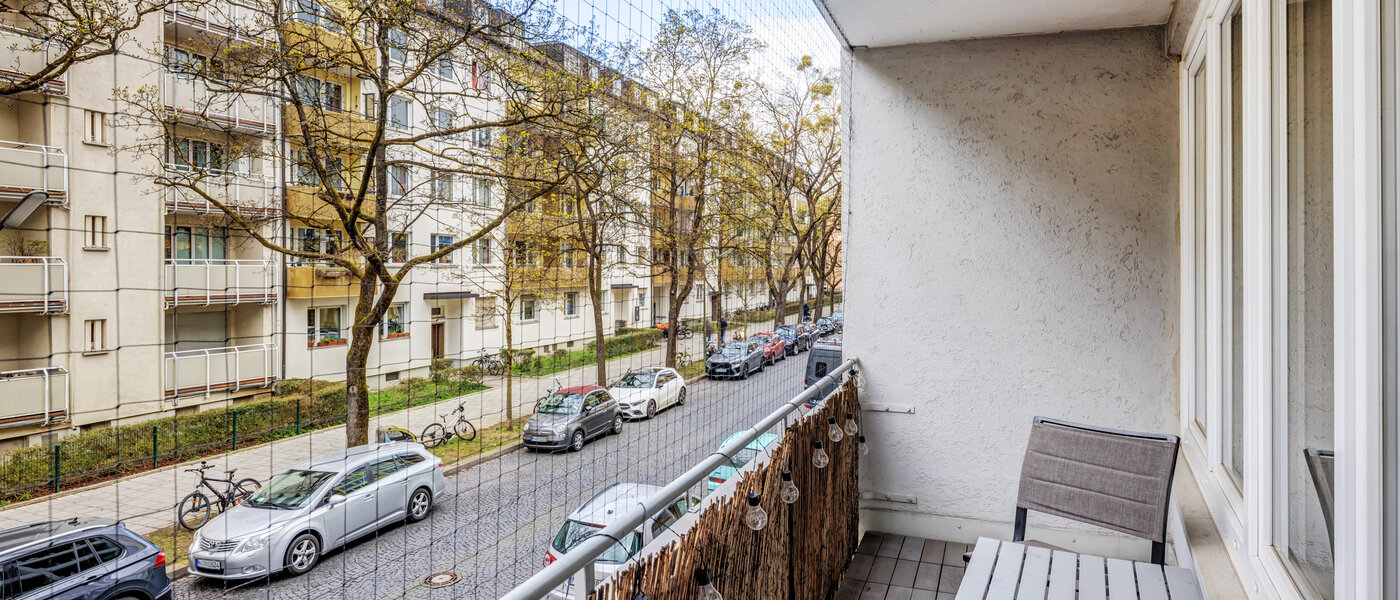 Wohnung München Schwabing-West (rund um den Hohenzollernplatz) 02 Balkon 14776