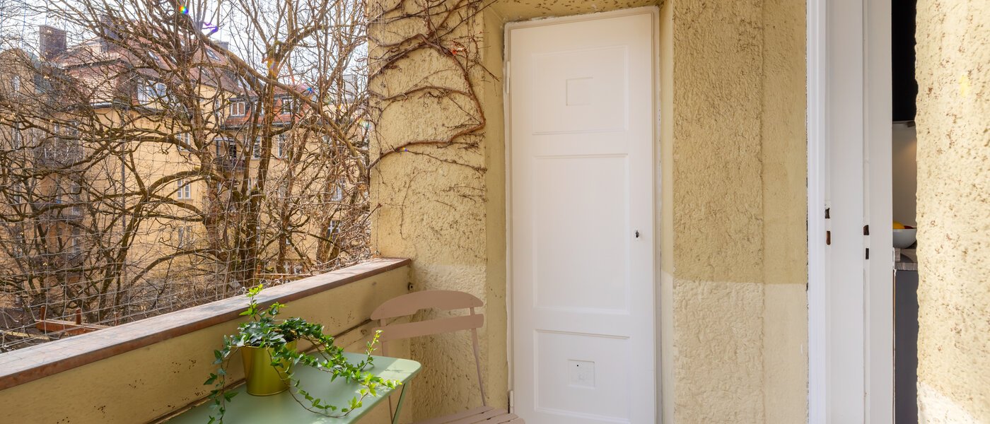 Wohnung München Maxvorstadt - Rund um den Josephplatz 02 Loggia 14777