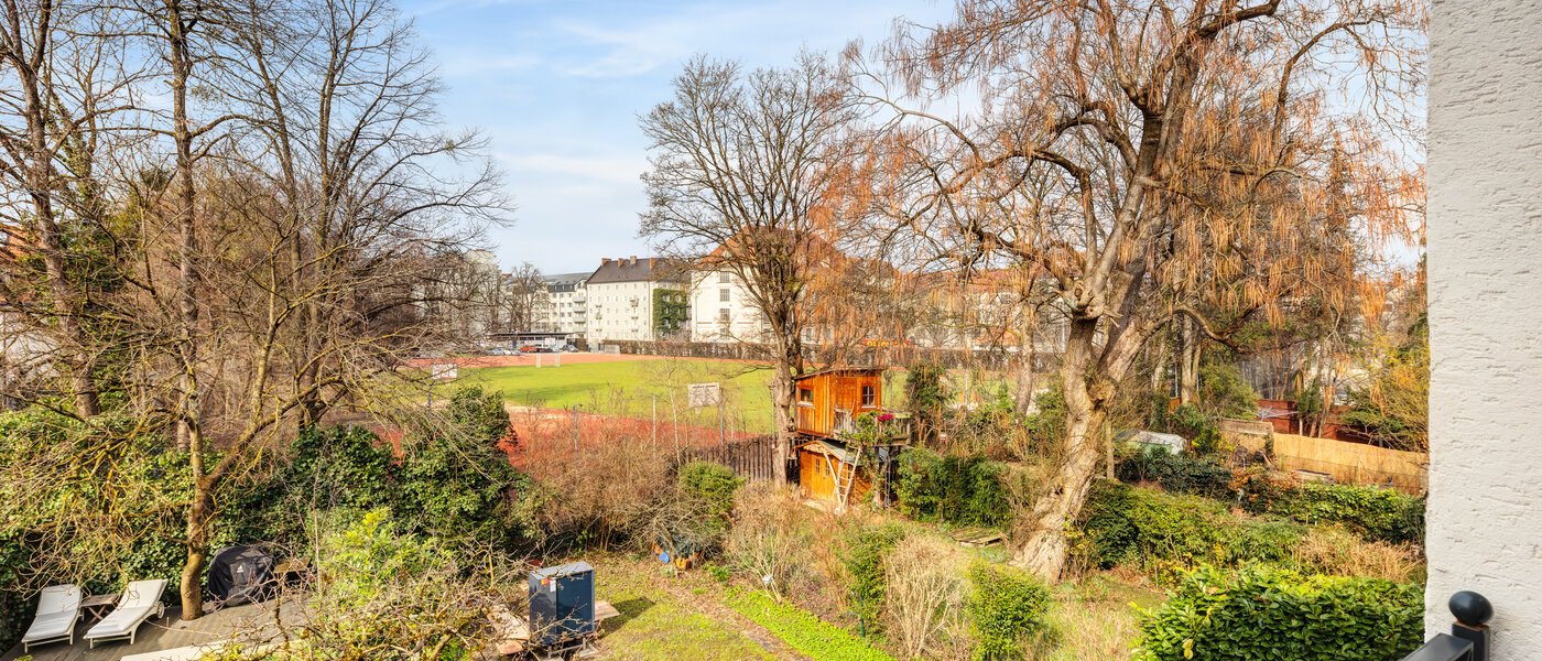 Reihenhaus München Schwabing 02 Aussicht 14779