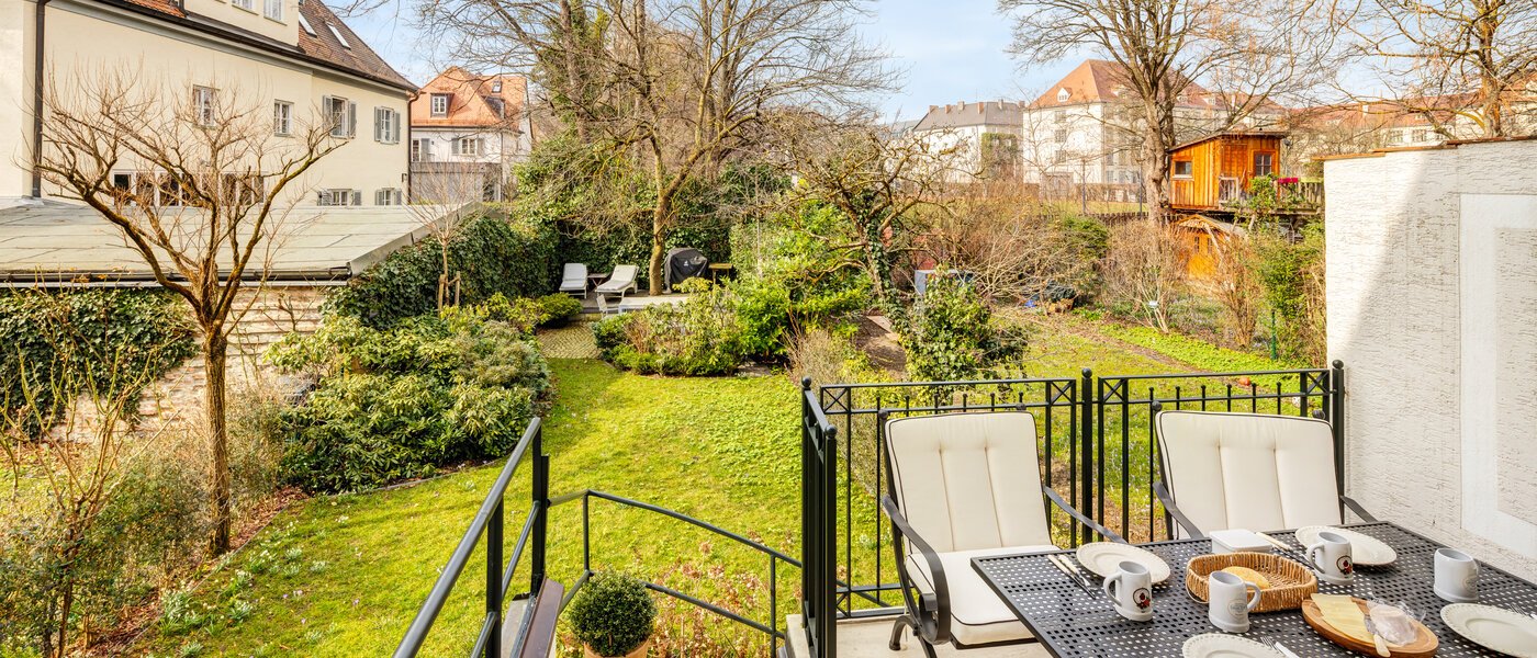 Reihenhaus München Schwabing 02 Loggia 14779