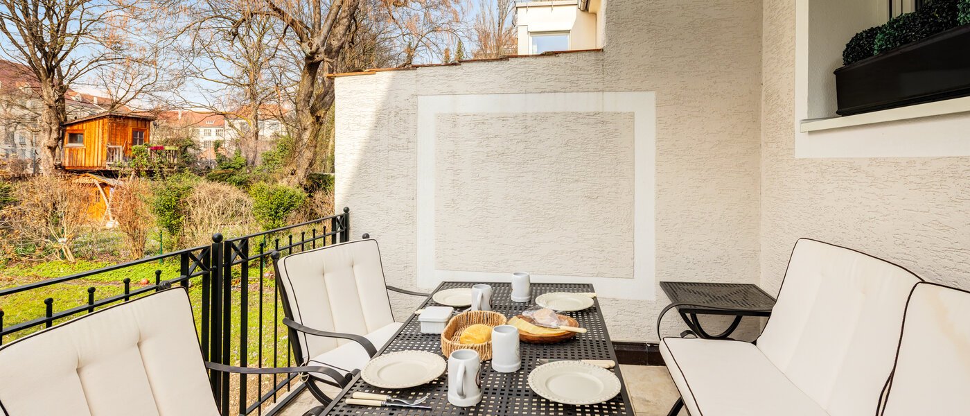 Reihenhaus München Schwabing 03 Loggia 14779