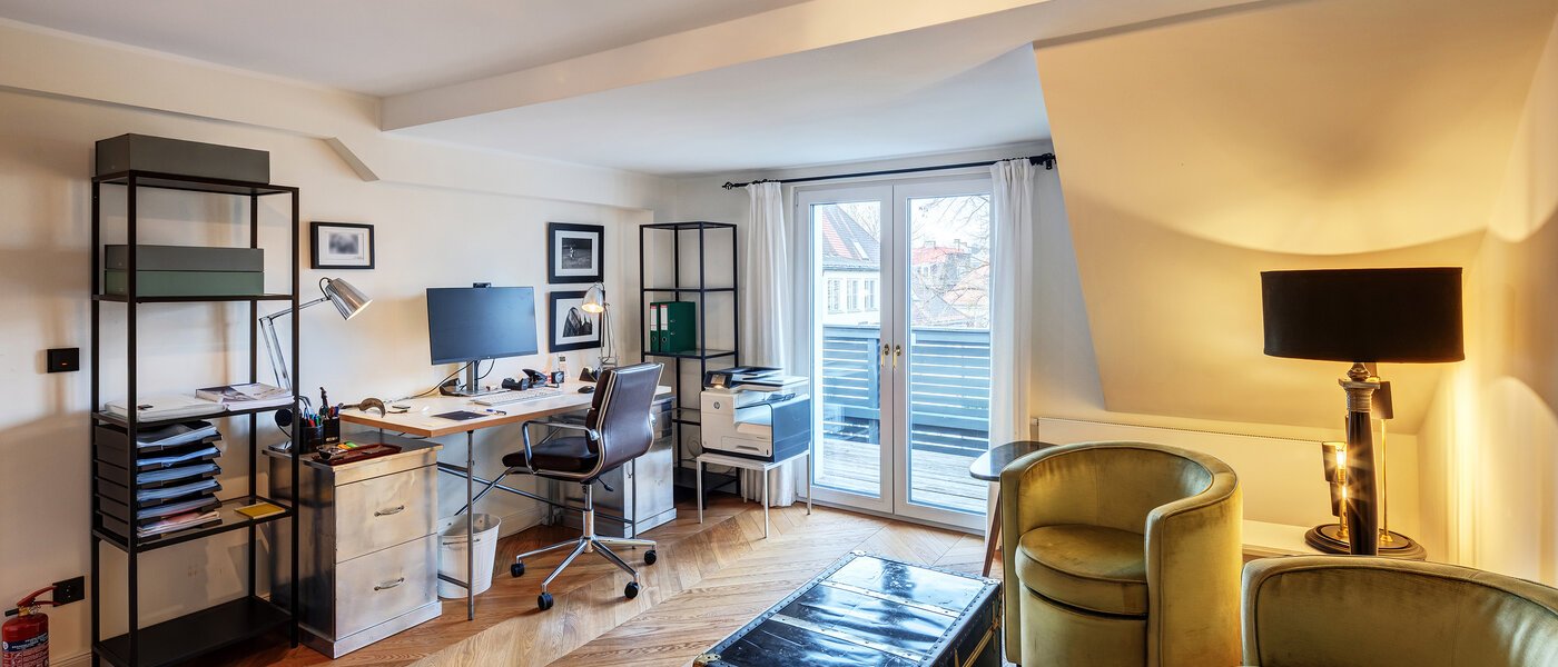 Reihenhaus München Schwabing 02 Arbeitszimmer 14779