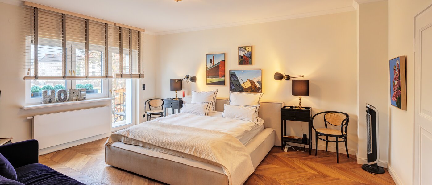 Reihenhaus München Schwabing 01 1. Schlafzimmer 14779