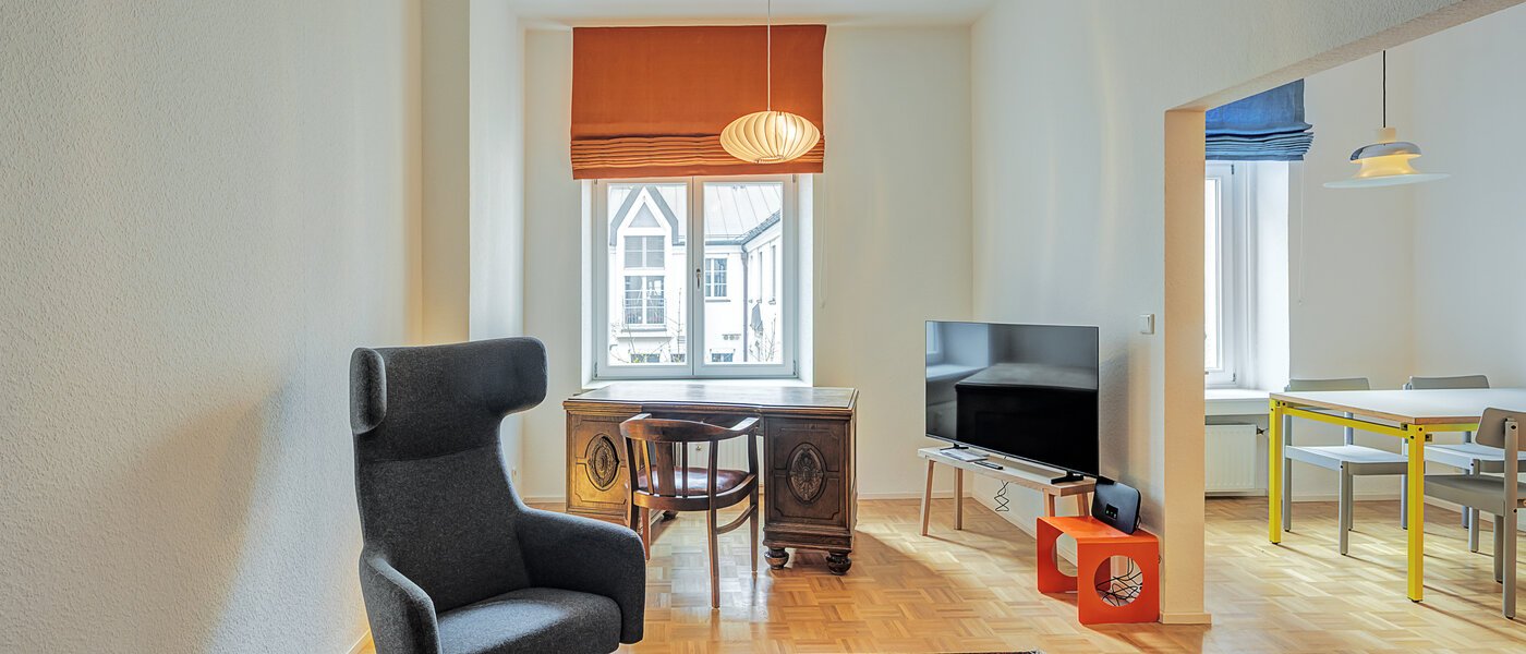 Wohnung München Glockenbachviertel 01 Wohnbereich 14780