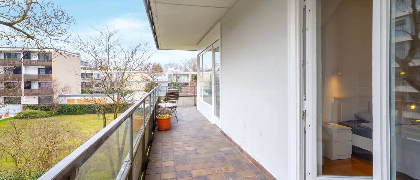 Wohnung München Schwabing (rechts der Leopoldstraße) 02 Balkon 14781