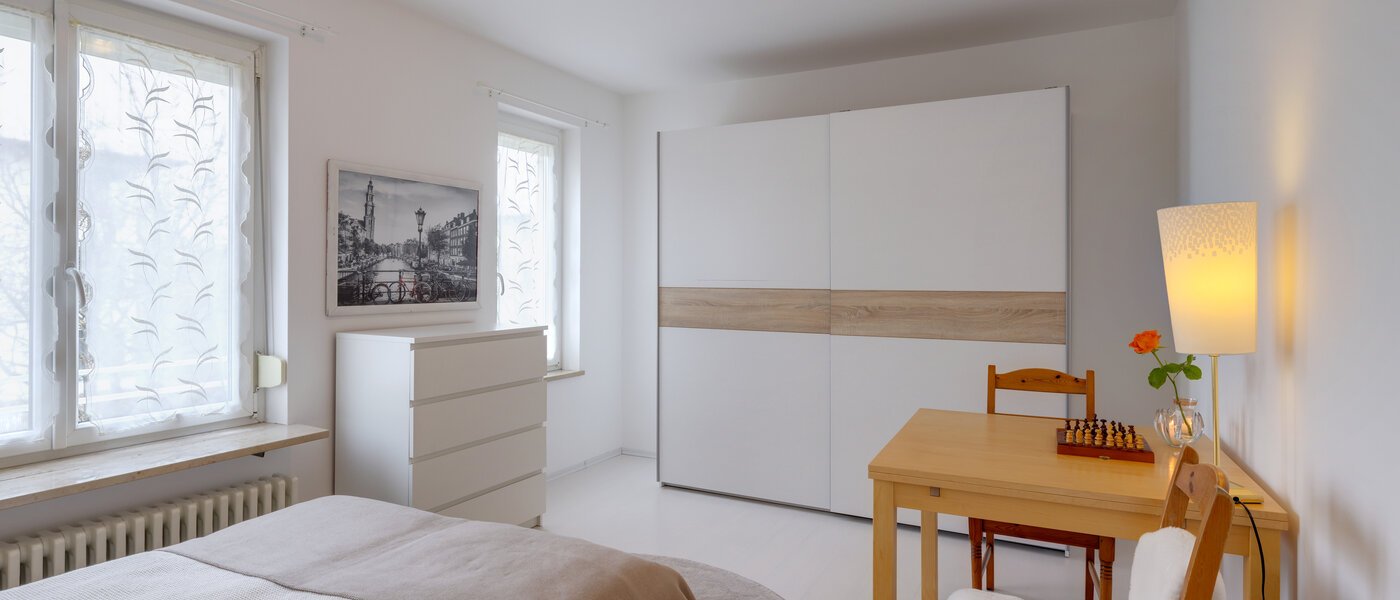 Wohnung München Obermenzing 03 2. Schlafzimmer	 14782