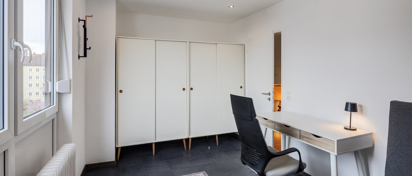 Wohnung München Mittersendling 03 2. Schlafzimmer	 14783