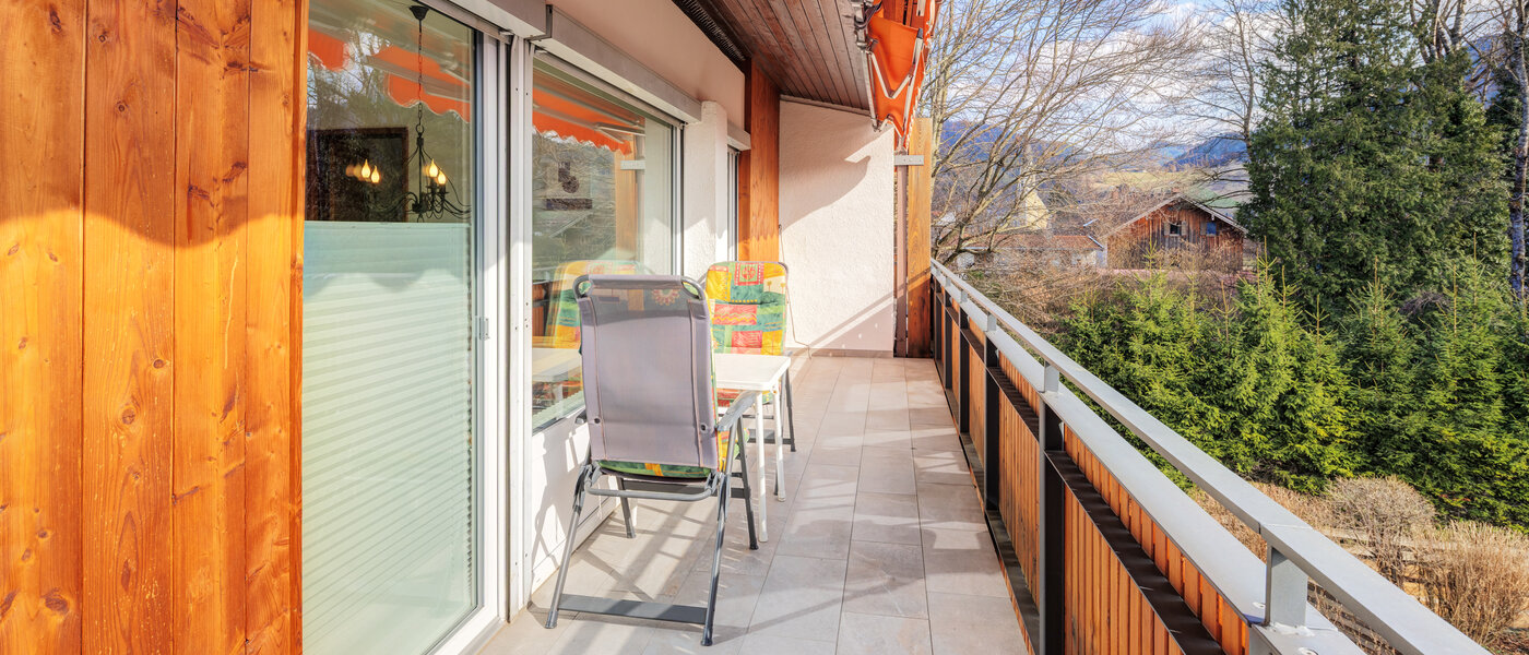 Wohnung Schliersee 01 Balkon 14784