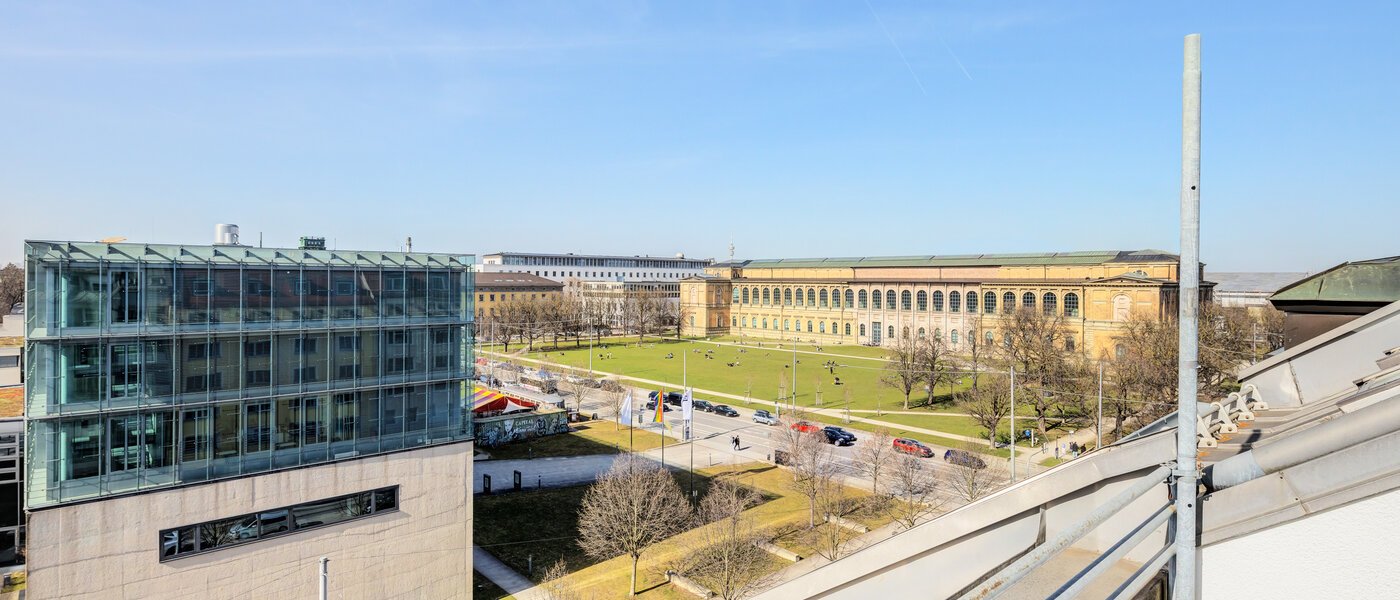 Maisonette-Galerie Wohnung München Maxvorstadt 01 Aussicht 14785