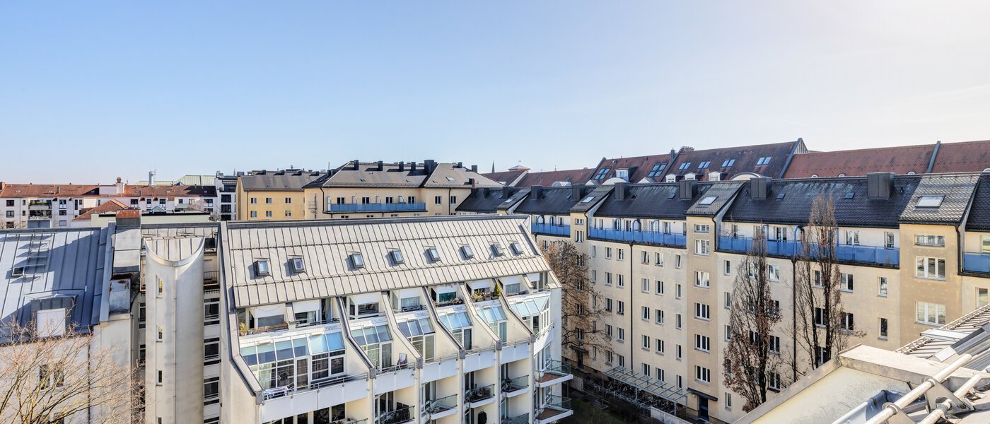Maisonette-Galerie Wohnung München Maxvorstadt 04 Aussicht 14785