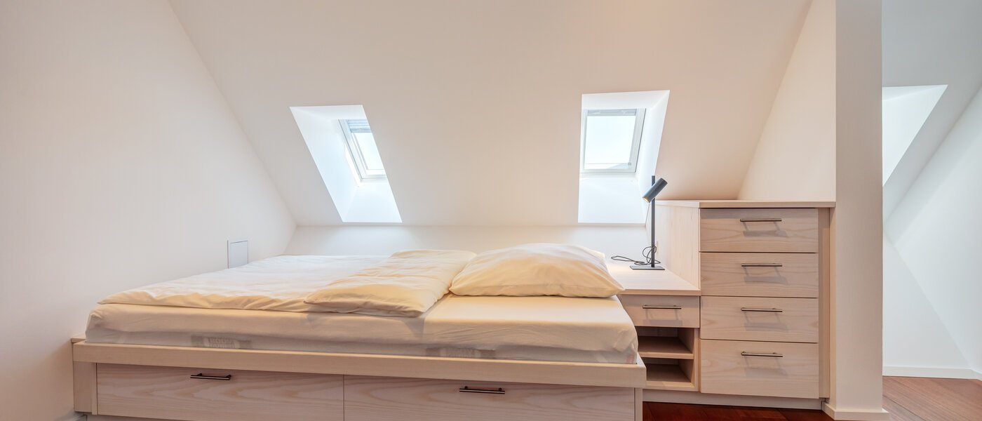 Maisonette-Galerie Wohnung München Maxvorstadt 02 2. Schlafzimmer	 14785