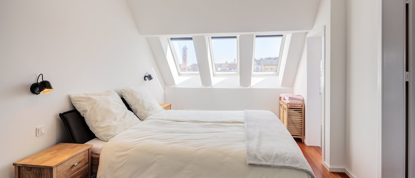 Maisonette-Galerie Wohnung München Maxvorstadt 01 1. Schlafzimmer 14785