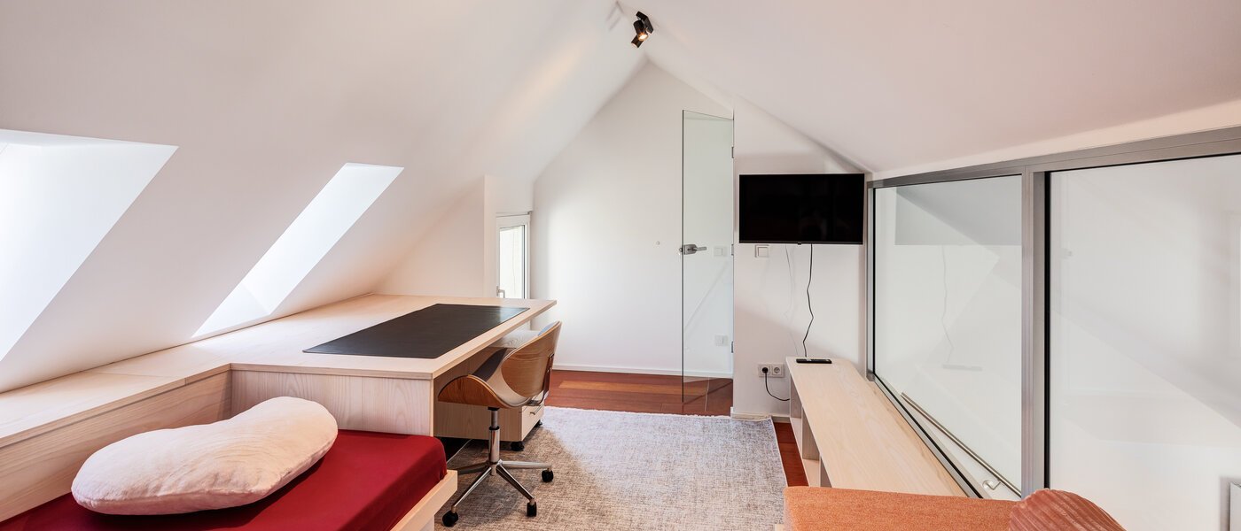 Maisonette-Galerie Wohnung München Maxvorstadt 03 Arbeits-/Gästezimmer 14785